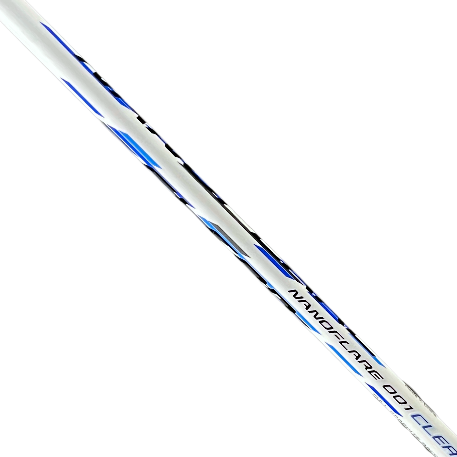Yonex Nanoflare 001 CLEAR Badminton Racket - White/Sax Badminton Rackets Yonex