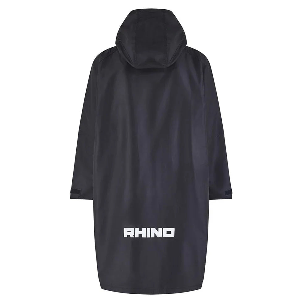 Rhino Sherpa Robe Unisex (Navy/Black) Clothing Rhino