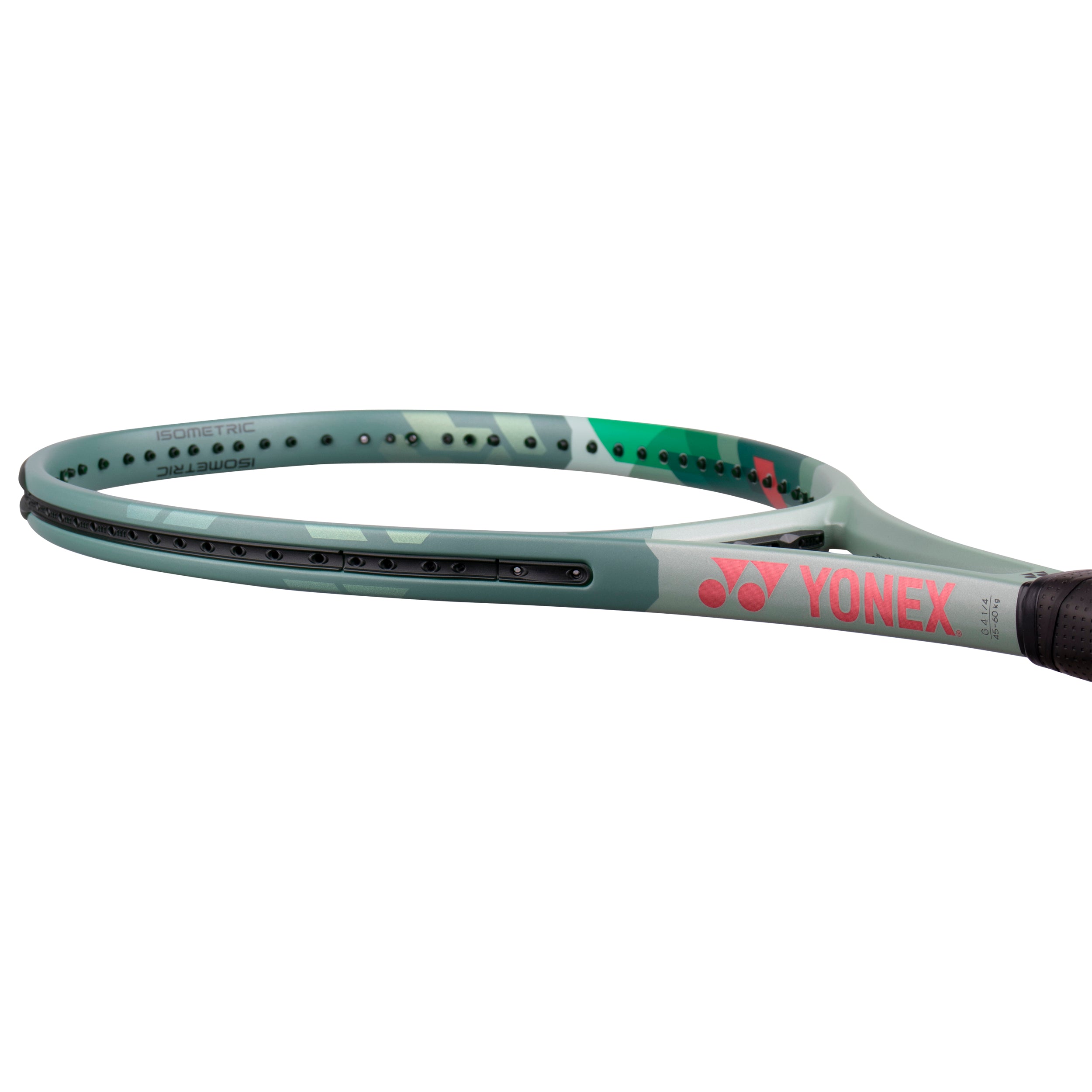 Yonex Percept 100D Free Restring Tennis Racket 305g - Unstrung - Olive Green Tennis Rackets Yonex