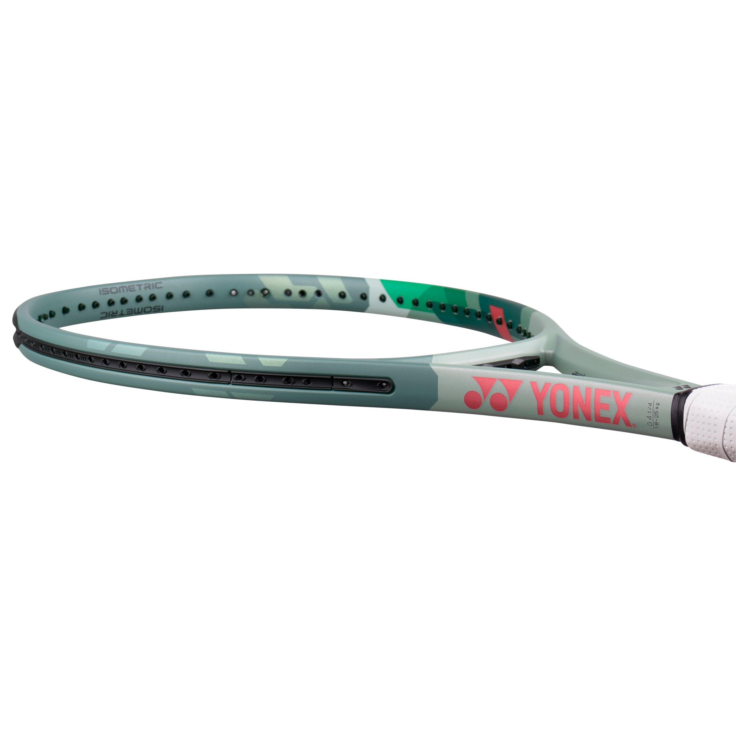 Yonex Percept 100L Free Restring Tennis Racket 280g - Unstrung - Olive Green Tennis Rackets Yonex