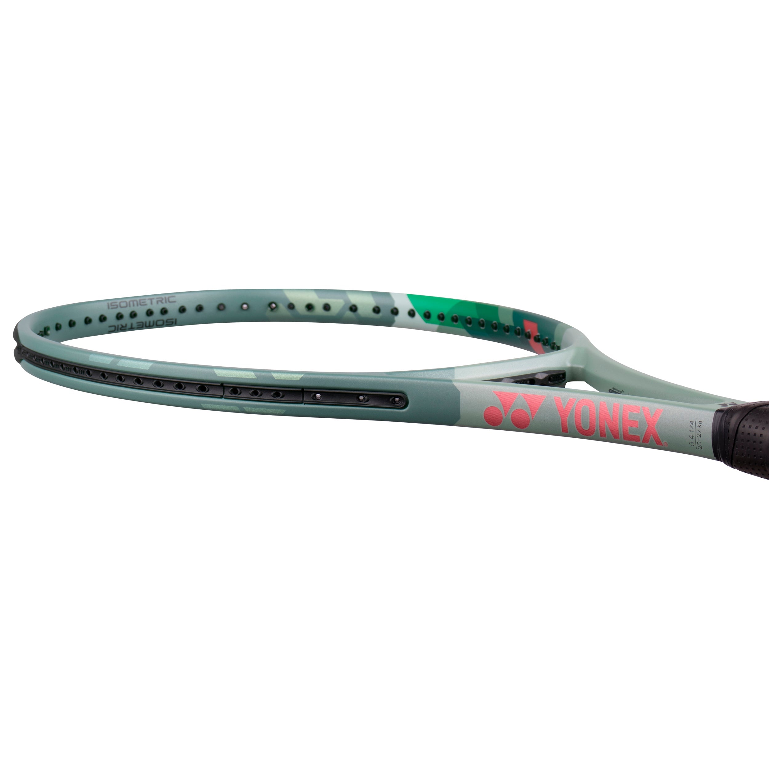 Yonex Percept 97H Free Restring Tennis Racket 330g - Unstrung - Olive Green Tennis Rackets Yonex