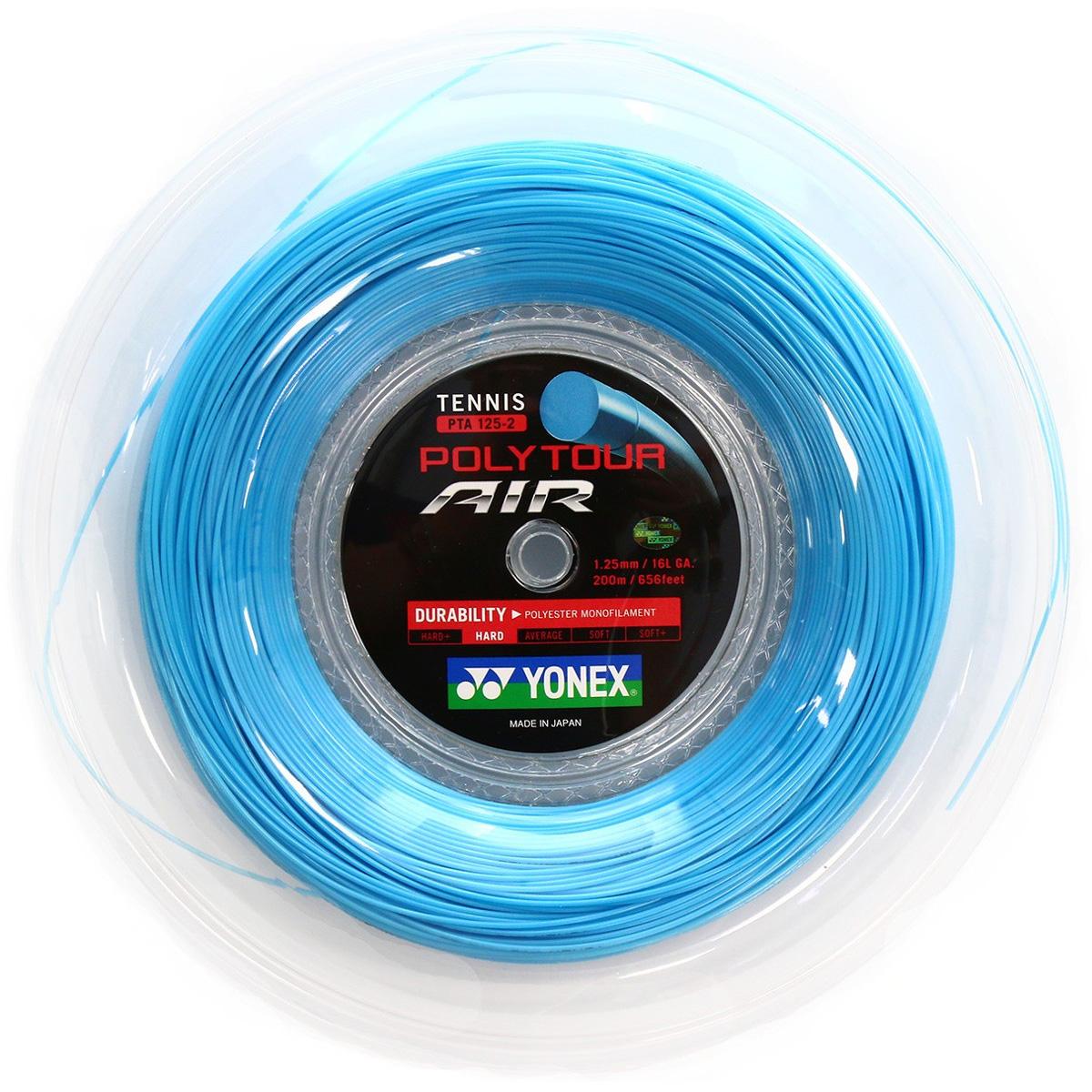 Yonex Polytour Air 1.25mm 200m Tennis String String (Reel) Yonex