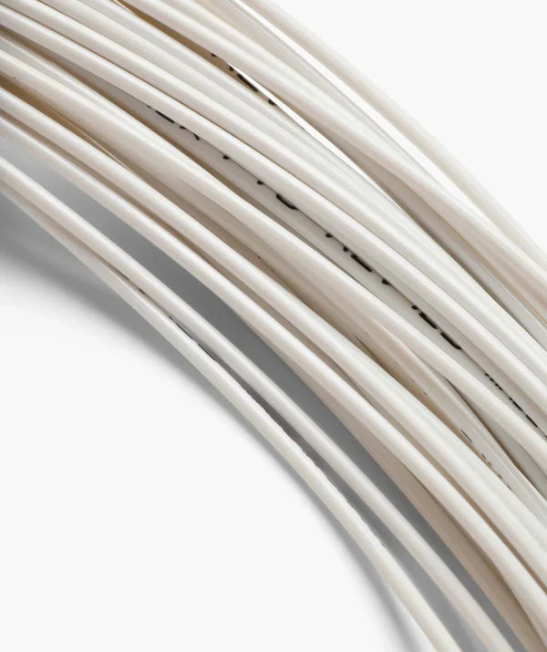 Yonex Polytour Rev 125 Tennis String Set - White Tennis String Yonex