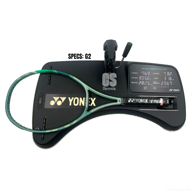 Yonex Percept 100D Free Restring Tennis Racket 305g - Unstrung - Olive Green Tennis Rackets Yonex