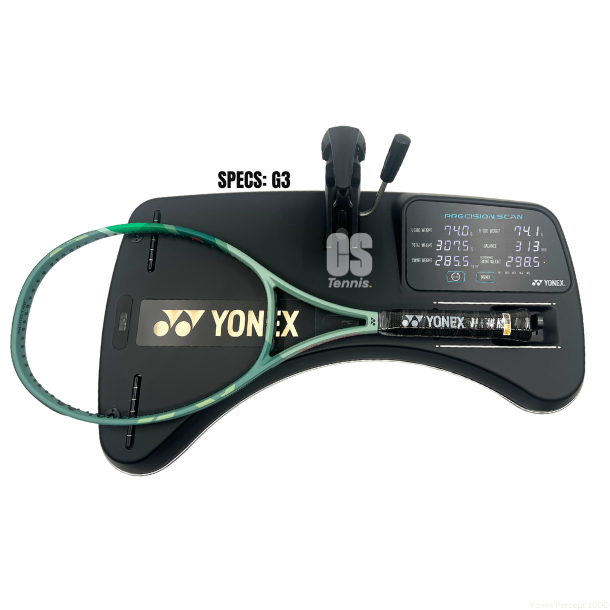 Yonex Percept 100D Free Restring Tennis Racket 305g - Unstrung - Olive Green Tennis Rackets Yonex