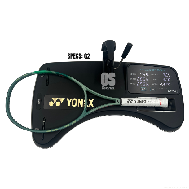 Yonex Percept 100L Free Restring Tennis Racket 280g - Unstrung - Olive Green Tennis Rackets Yonex