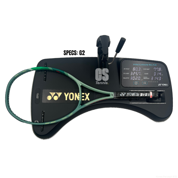 Yonex Percept 97D Free Restring Tennis Racket 320g - Unstrung - Olive Green Tennis Rackets Yonex