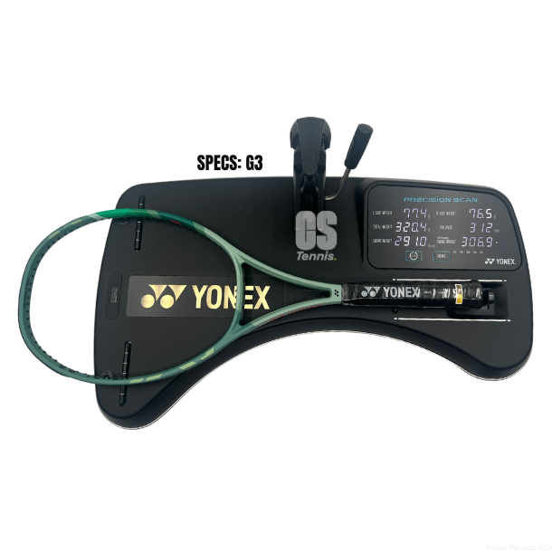 Yonex Percept 97D Free Restring Tennis Racket 320g - Unstrung - Olive Green