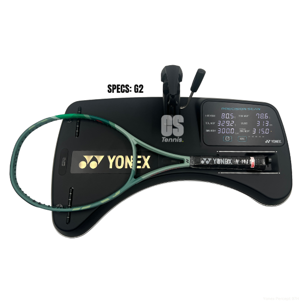 Yonex Percept 97H Free Restring Tennis Racket 330g - Unstrung - Olive Green Tennis Rackets Yonex