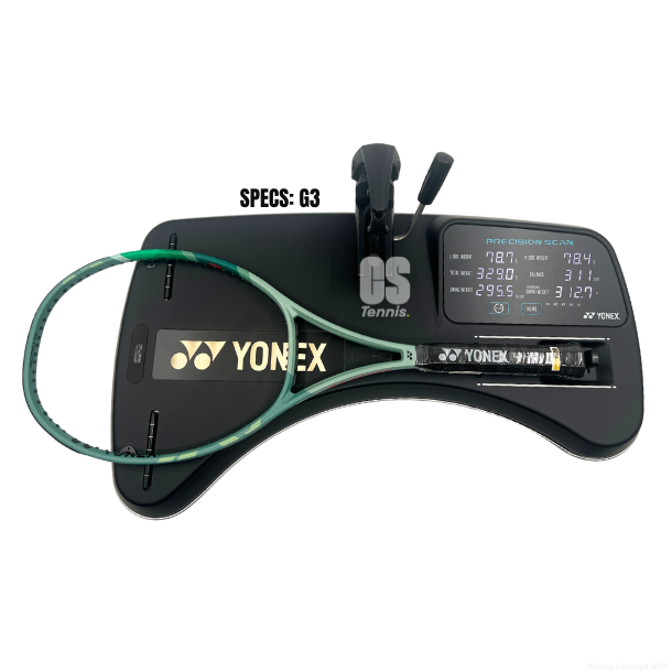 Yonex Percept 97H Free Restring Tennis Racket 330g - Unstrung - Olive Green Tennis Rackets Yonex
