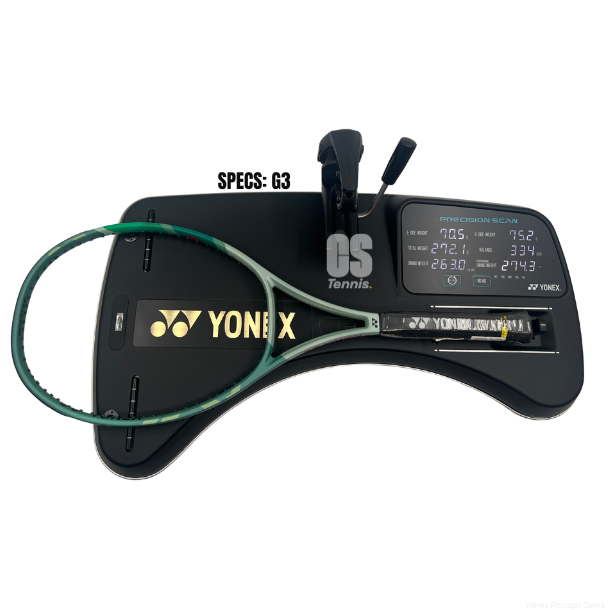 Yonex Percept Game 100" Free Restring Tennis Racket 270g - Unstrung - Olive Green Tennis Rackets Yonex