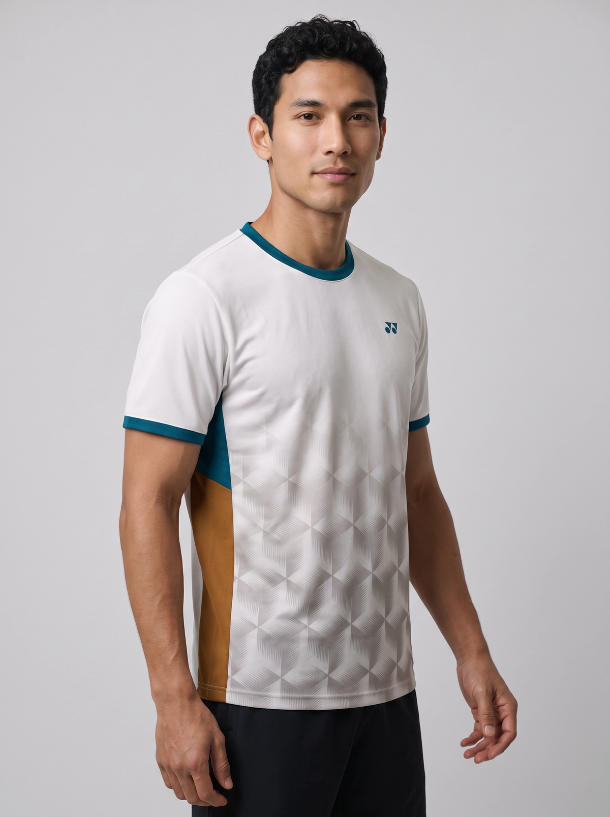 Yonex YTM12 V2 Men T-Shirt - White