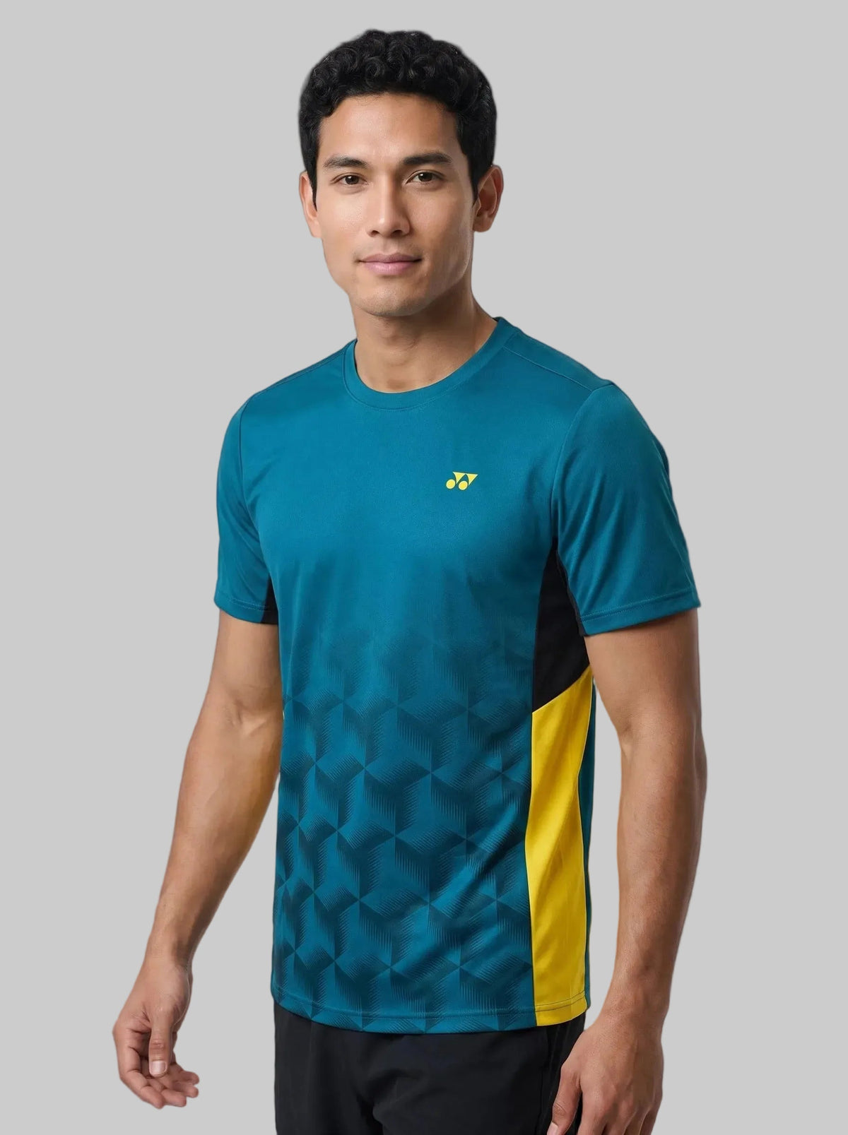 Yonex YTM12 V2 Men T-Shirt - Teal Clothing Yonex