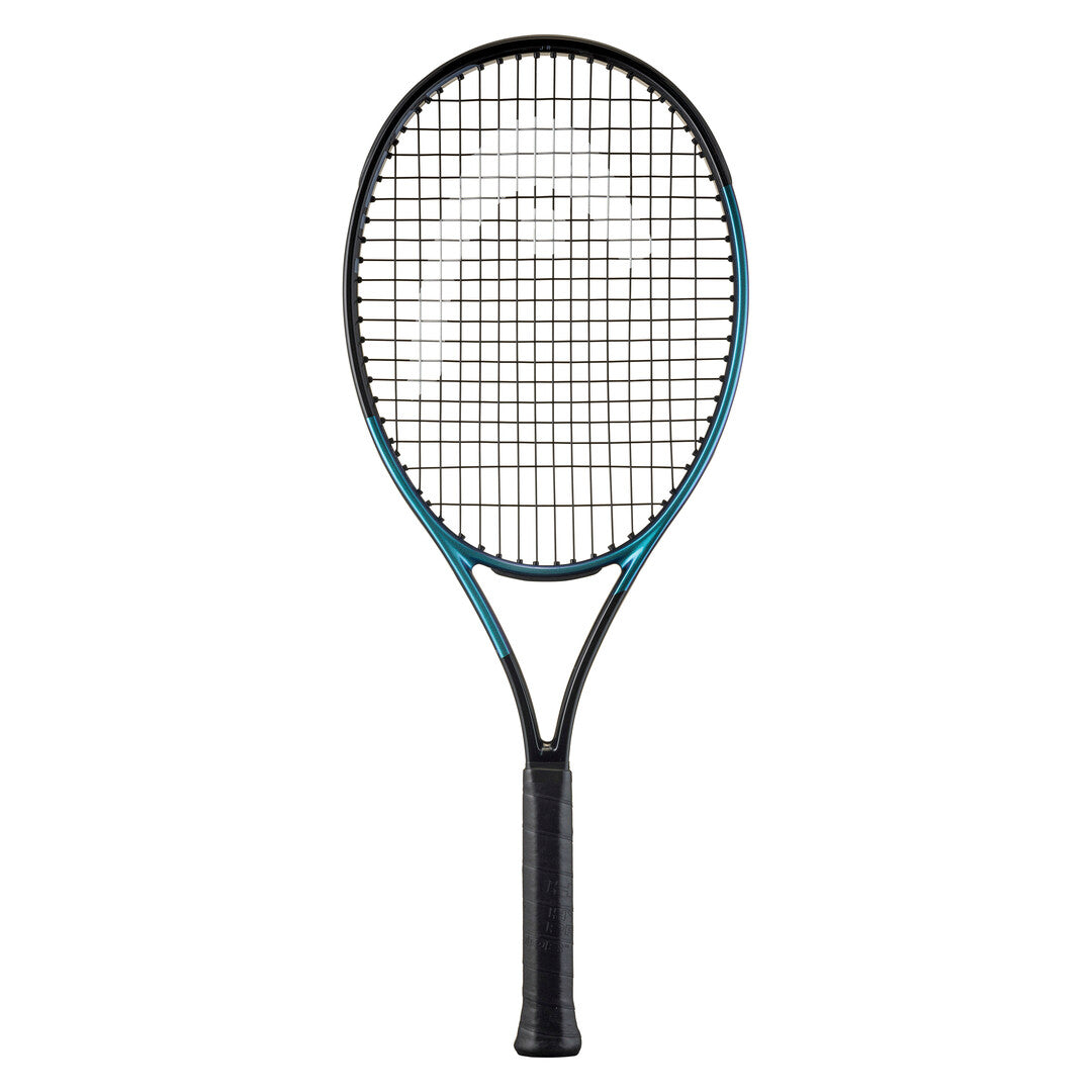 Head Gravity 26 Junior Tennis Racquet, Black/Blue, front view