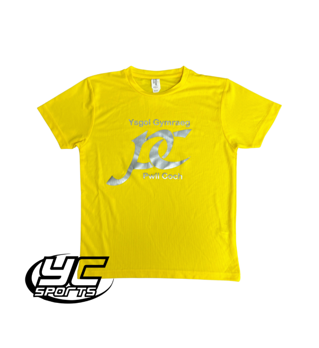 Ysgol Gymraeg Pwll Coch PE T-Shirt House Colours