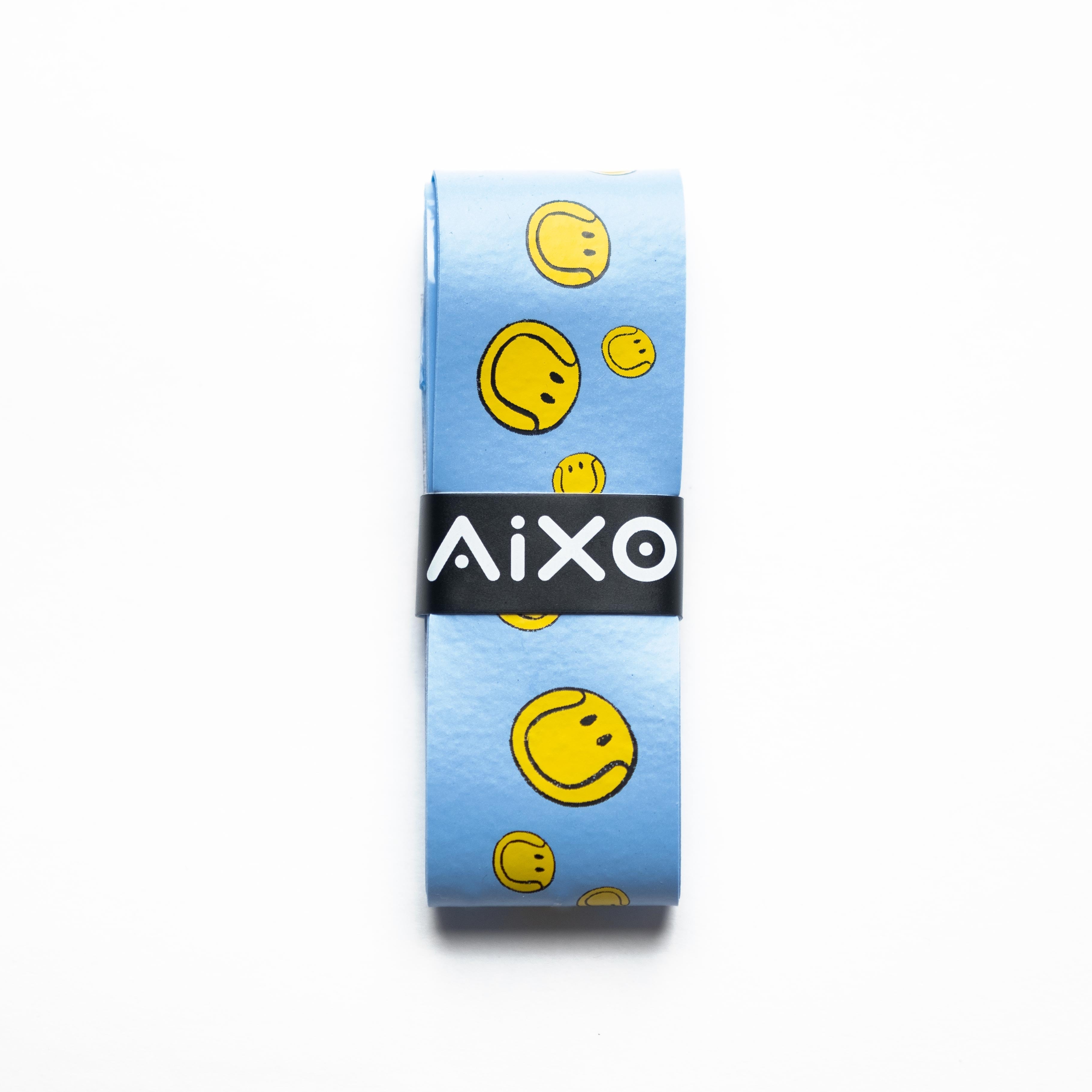 Aixo Smiley Ball Dry Overgrip Pink Overgrips Aixo