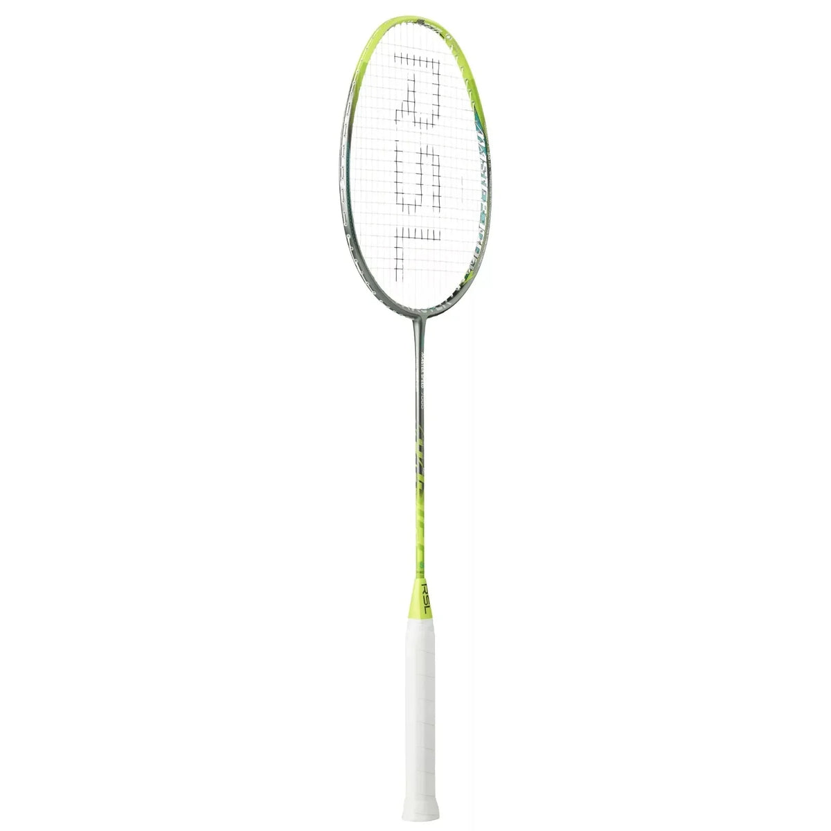 RSL Master Speed 7000 V2 Badminton Racket, Green, side view