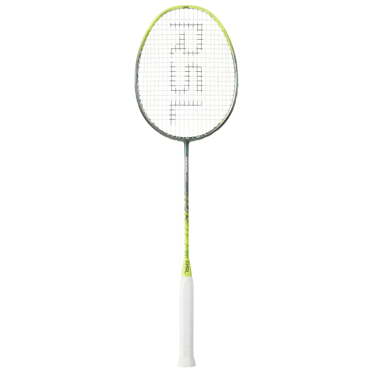 RSL Master Speed 7000 V2 Badminton Racket, Green, back view