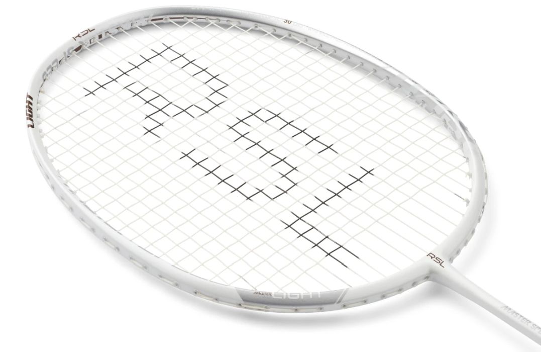 RSL Master Speed Light V2 Badminton Racket - White White 5U5 Badminton Rackets RSL