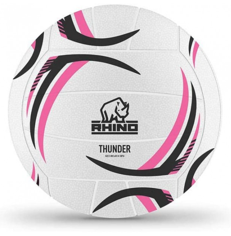 Rhino Thunder Training Netball Netball Ball Rhino