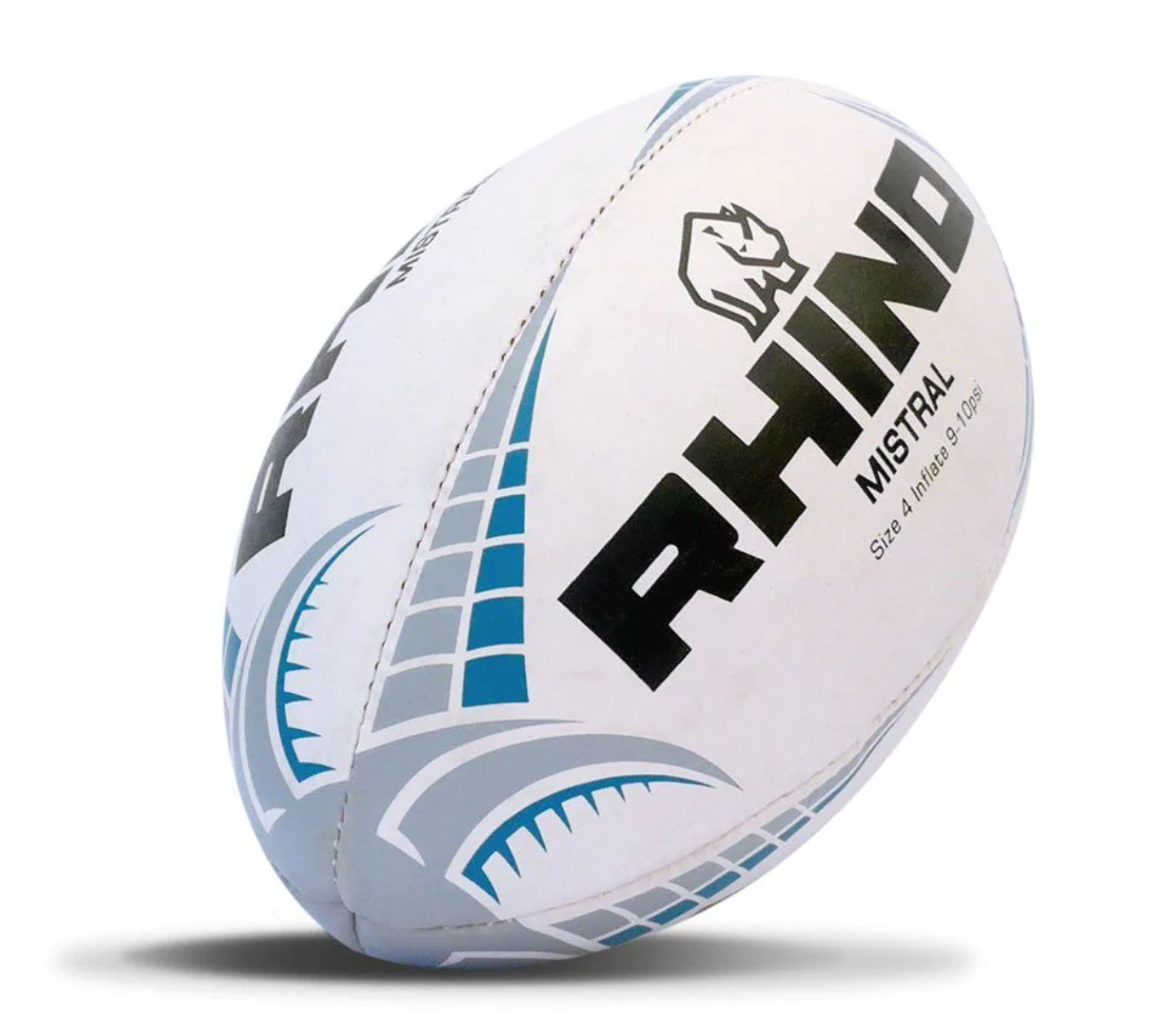 Rhino Mistral No Grip Rugby Skills Ball