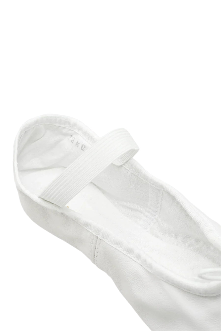 Bloch Arise Leather Ballet Shoes Junior C-Width - White