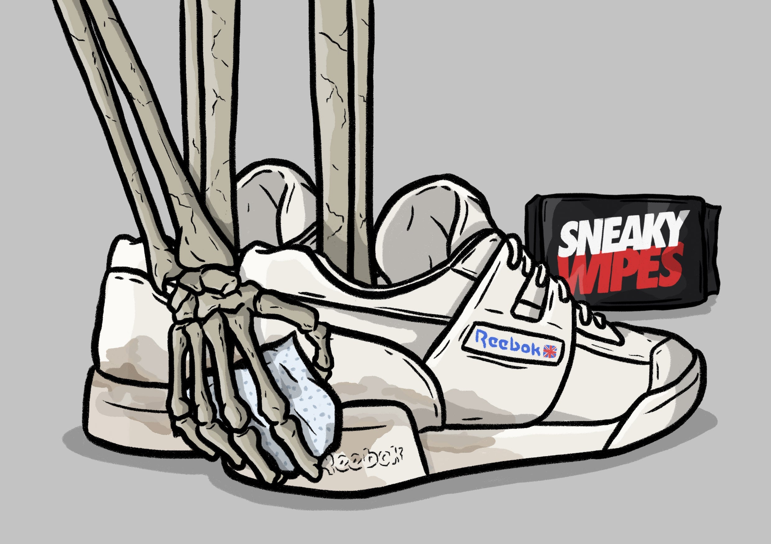 Sneaky Shoe Wipes (12pack) Clearance Sneaky