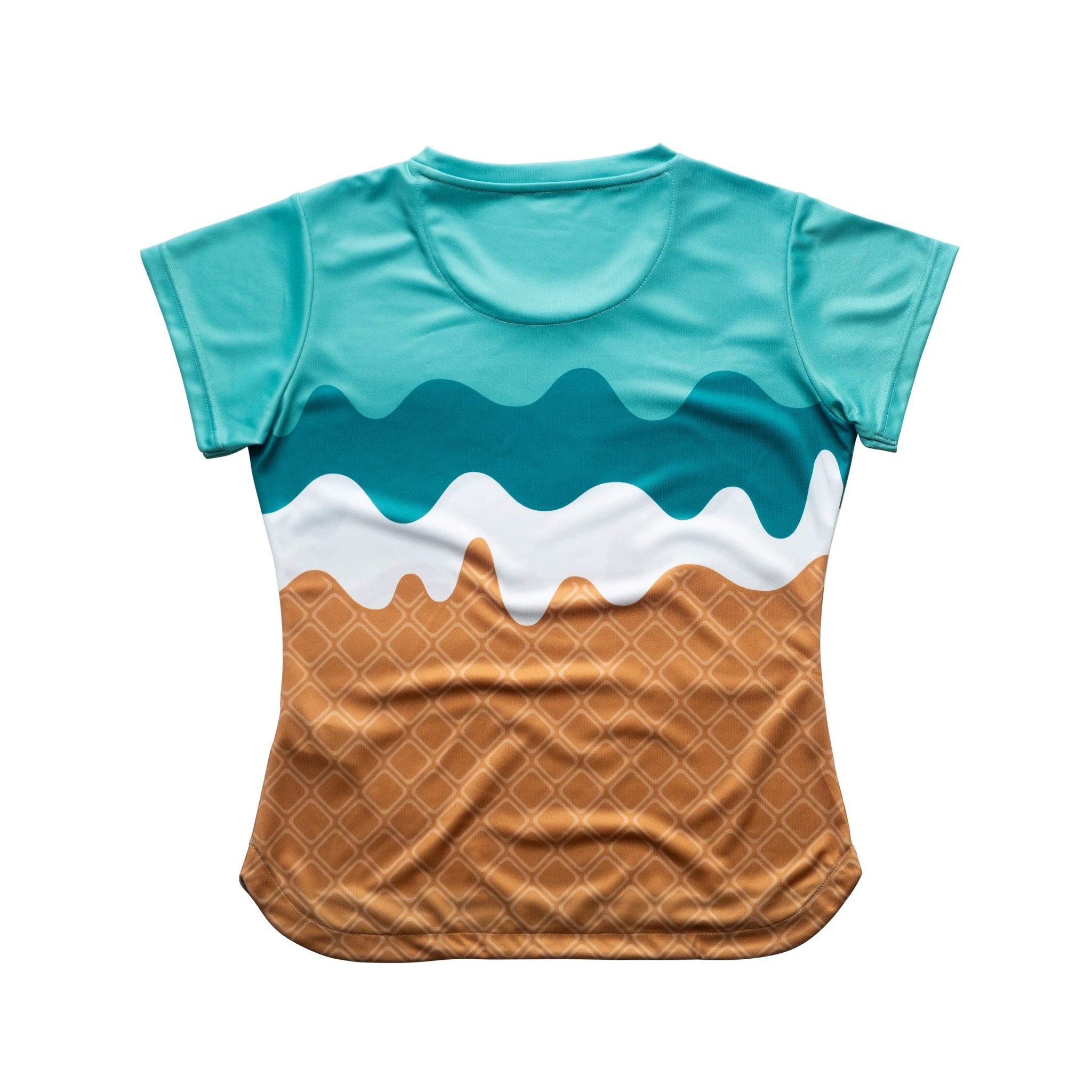 Aixo Sundae Womens T Shirt Mint Delight T Shirt Aixo