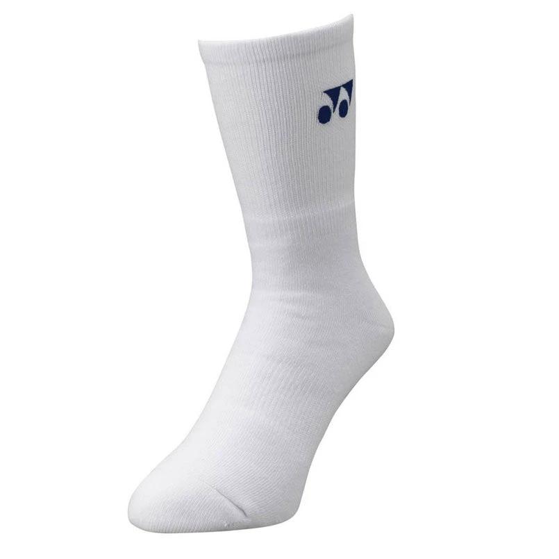 Yonex Sport Crew Socks (19120YX) 1 Pair White White Clearance Yonex
