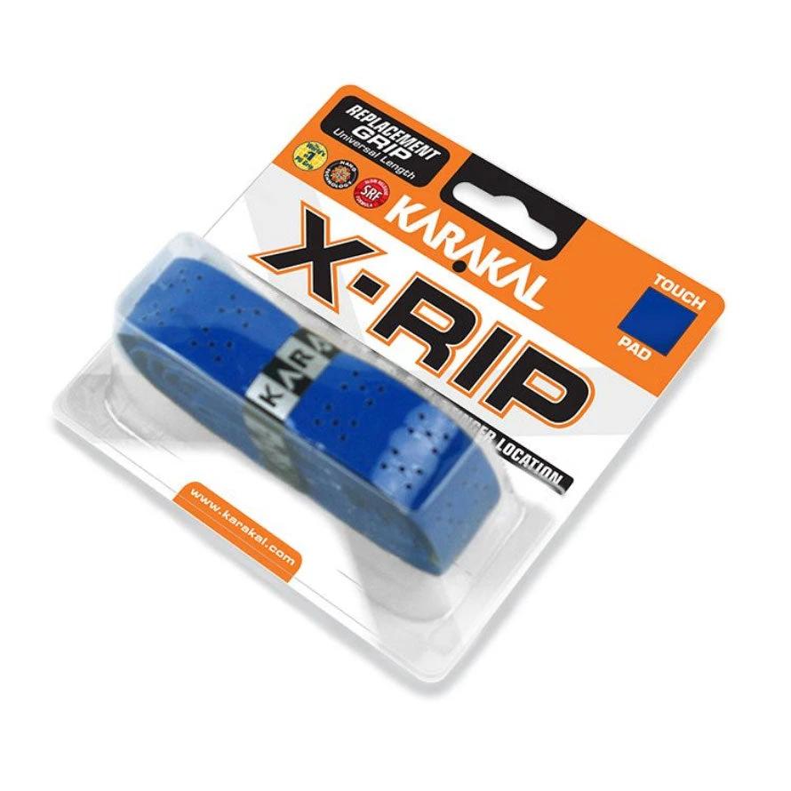 Karakal X-Rip Replacement Grips (Single) Blue Single Clearance Karakal
