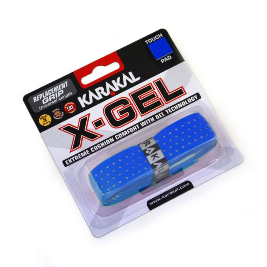 Karakal X-Gel Replacement Grips (Single) Blue Single Replacement Grips Karakal