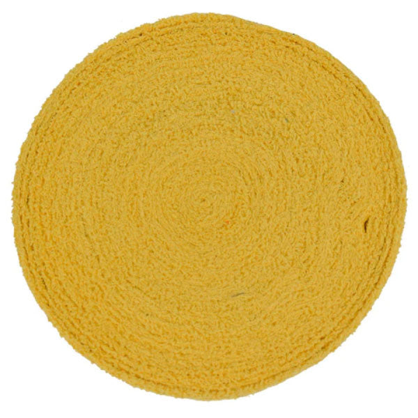 Yehlex 20 Racket Towel Roll (Yellow) Yellow Towel Grip Yehlex
