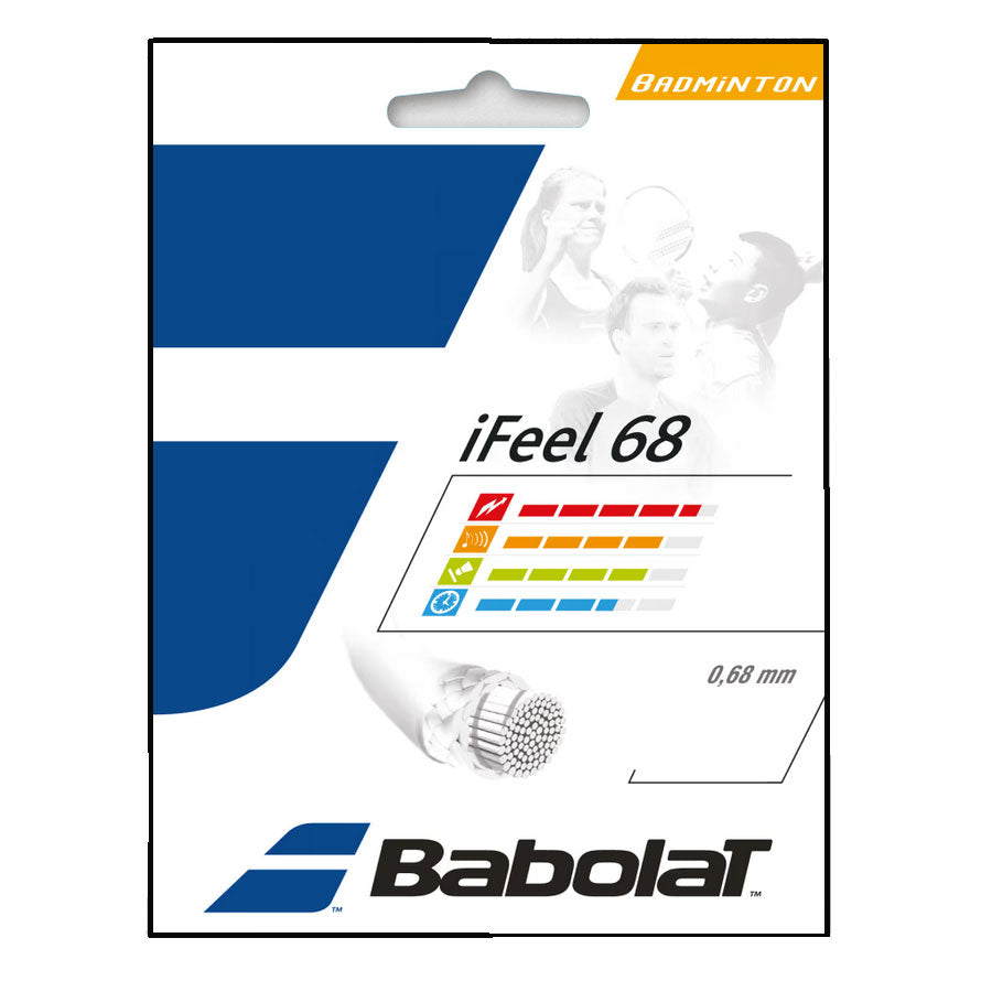 Babolat Ifeel 68 String (10m Set) White White 10m Set Clearance Babolat