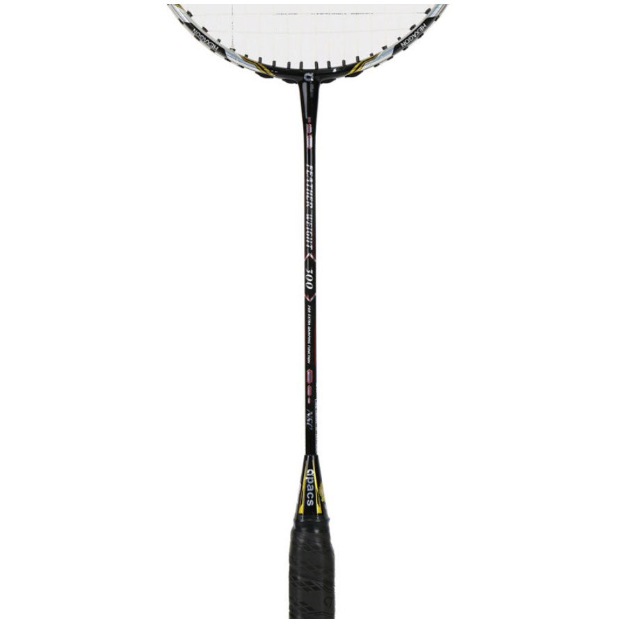 Apacs Feather Weight 300 Badminton Racket - Black/Silver Badminton Rackets Apacs