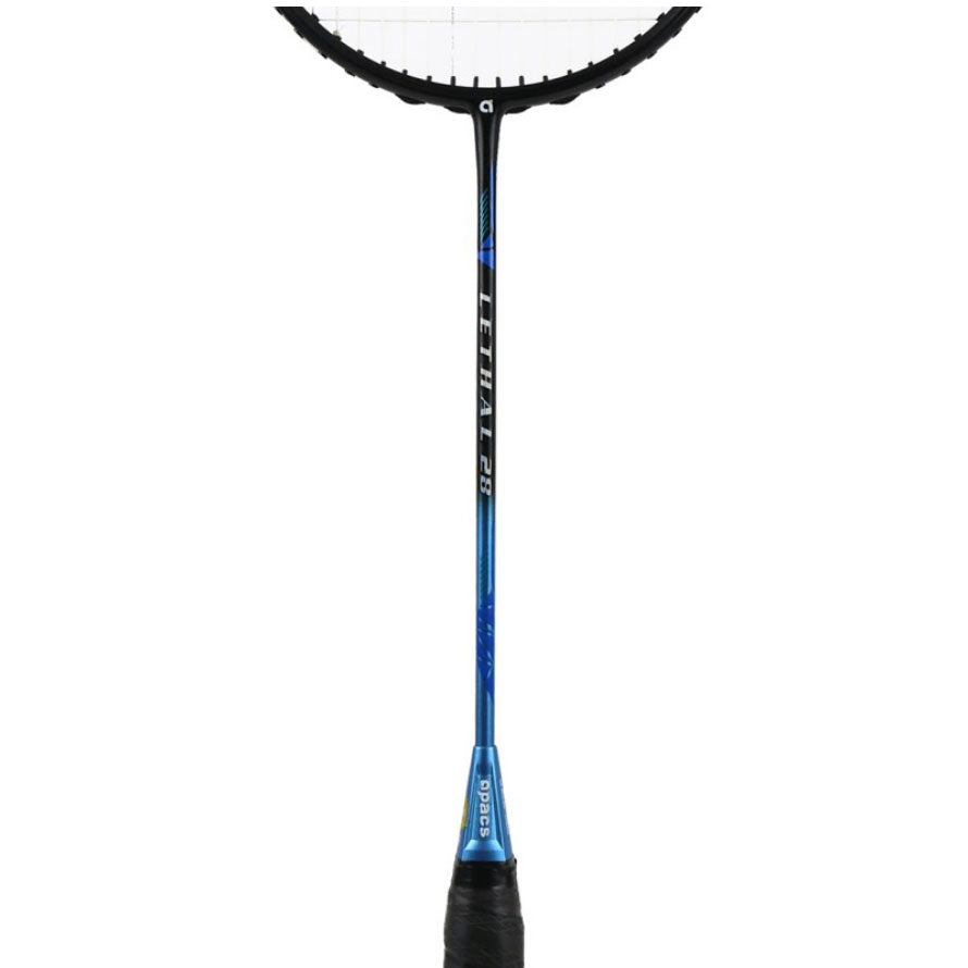 Apacs Lethal 28 Badminton Racket - Black/Blue Badminton Rackets Apacs