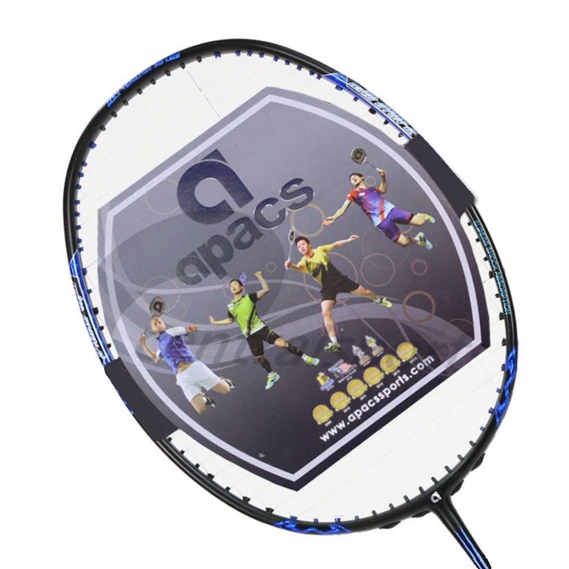 Apacs Z-Ziggler LHI Pro III Badminton Racket (Unstrung) - Blue