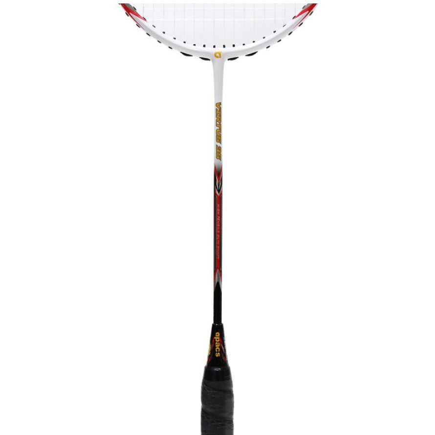 Apacs Virtus 35 Badminton Racket Unstrung - Black/White Badminton Rackets Apacs