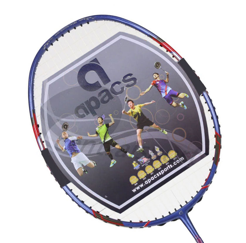 Apacs Stardom 202 II Badminton Racket (Strung) - Blue Blue 4UG4 Badminton Rackets Apacs