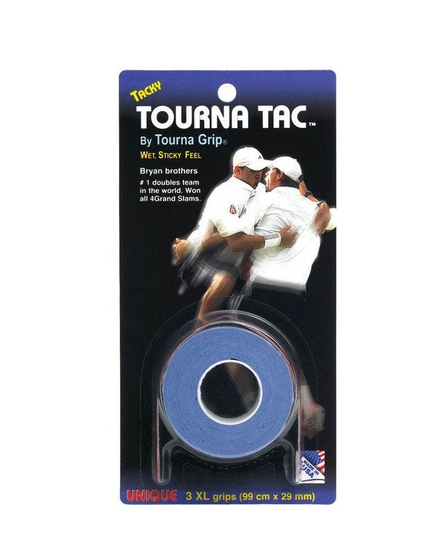 Tourna Tac Grip (3 Pieces) Light Blue Overgrips Tourna