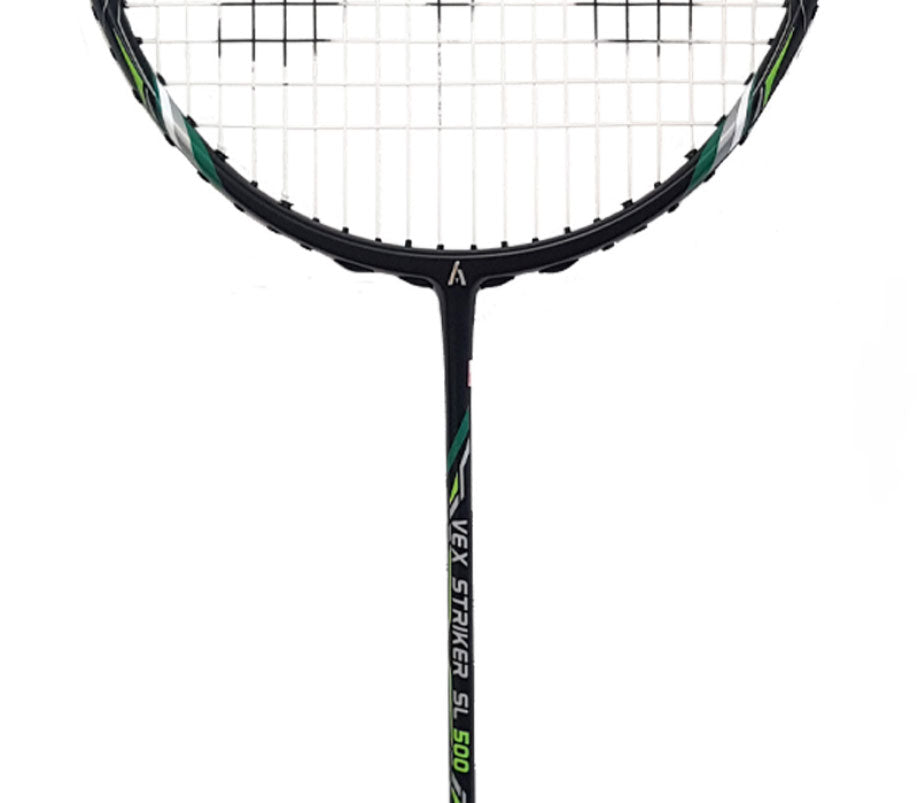 Ashaway Vex Striker 500 SL Badminton Racket Strung - Black
