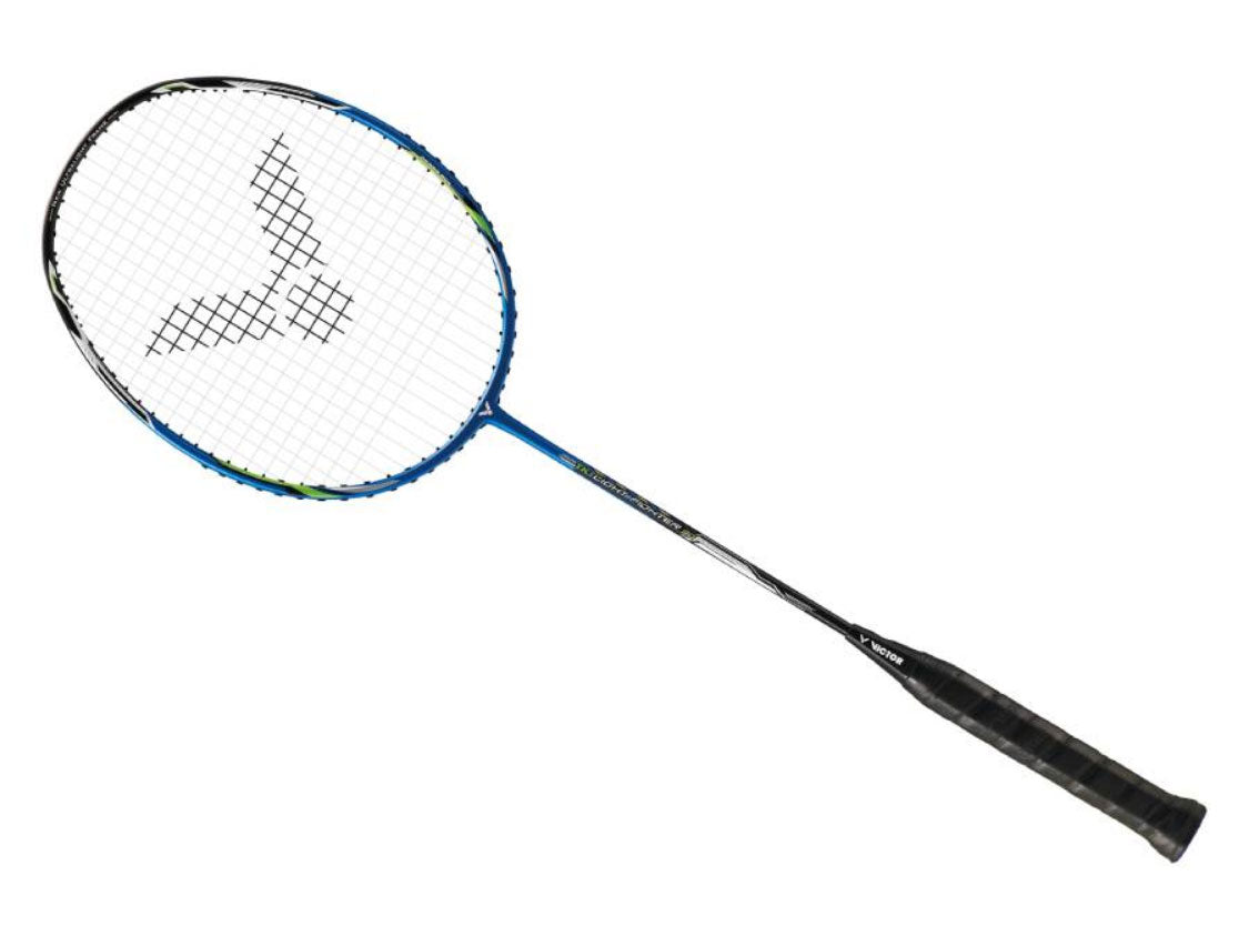 Victor Thruster Light Fighter 30 F Badminton Racket Unstrung - Blue Badminton Rackets Victor