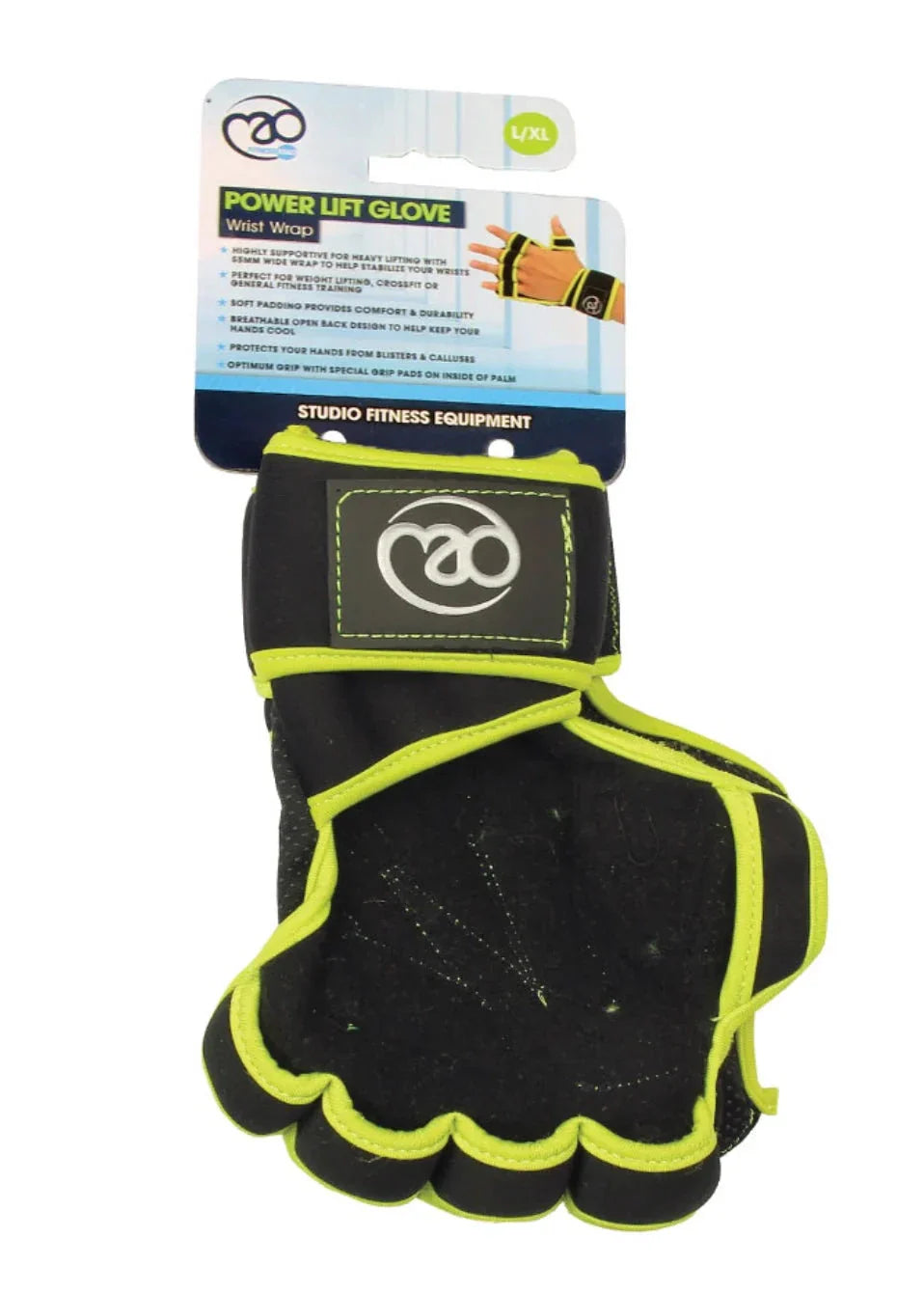 Fitness Mad Power Lift Glove L/XL - Black Accessories Fitness Mad