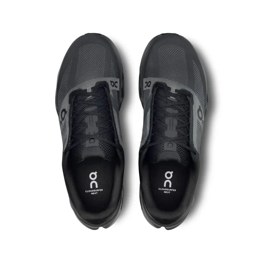ON Cloudsurfer Next 2 Running Shoes Men-Black/Eclipse Clearance On Running