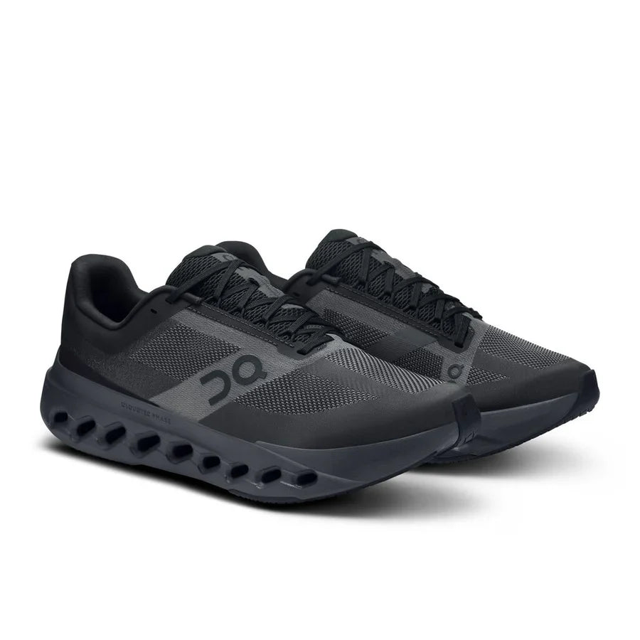 ON Cloudsurfer Next 2 Running Shoes Men-Black/Eclipse Clearance On Running