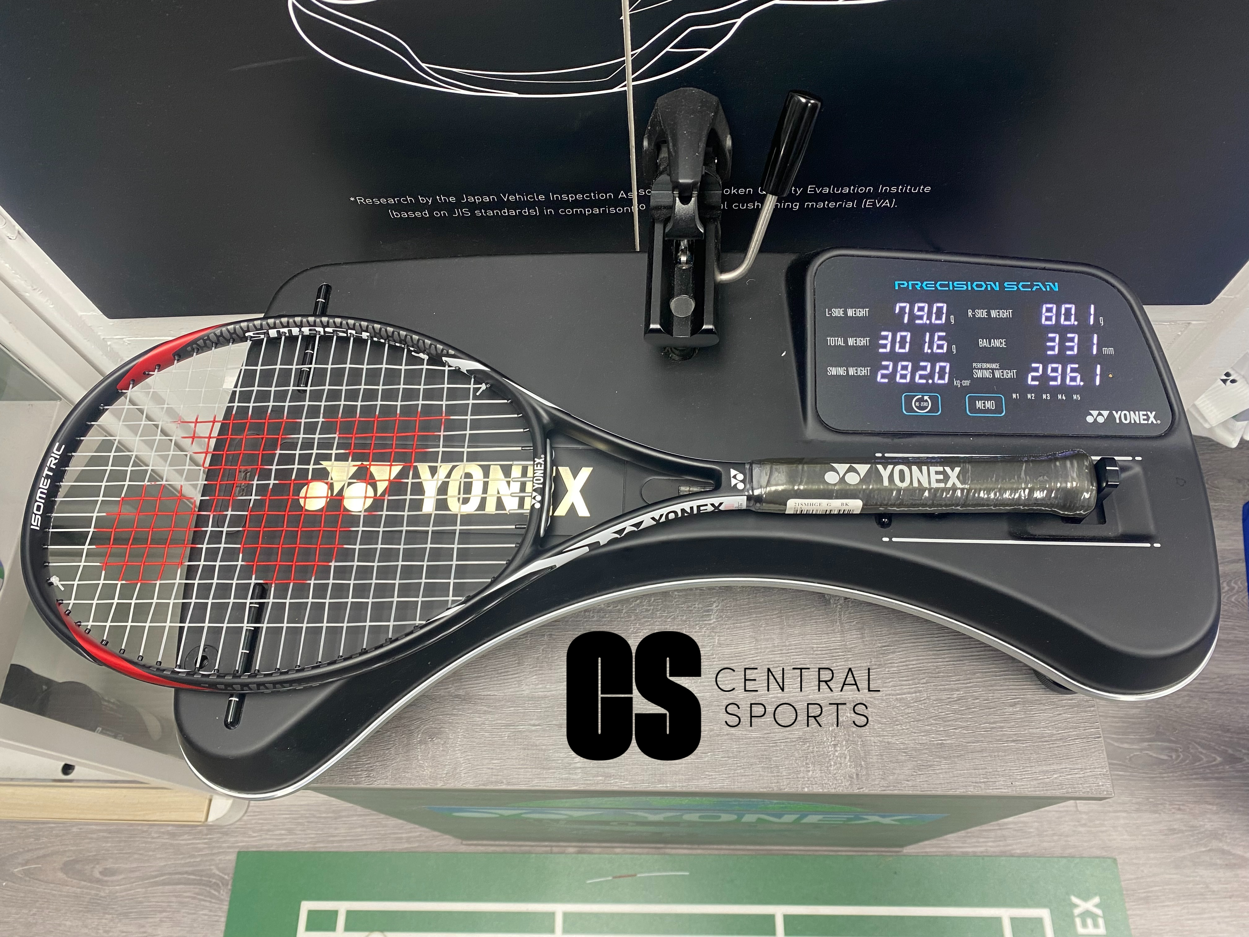 Yonex Smash Heat 102 Tennis Racket 2022 (Black) 290g Clearance Yonex