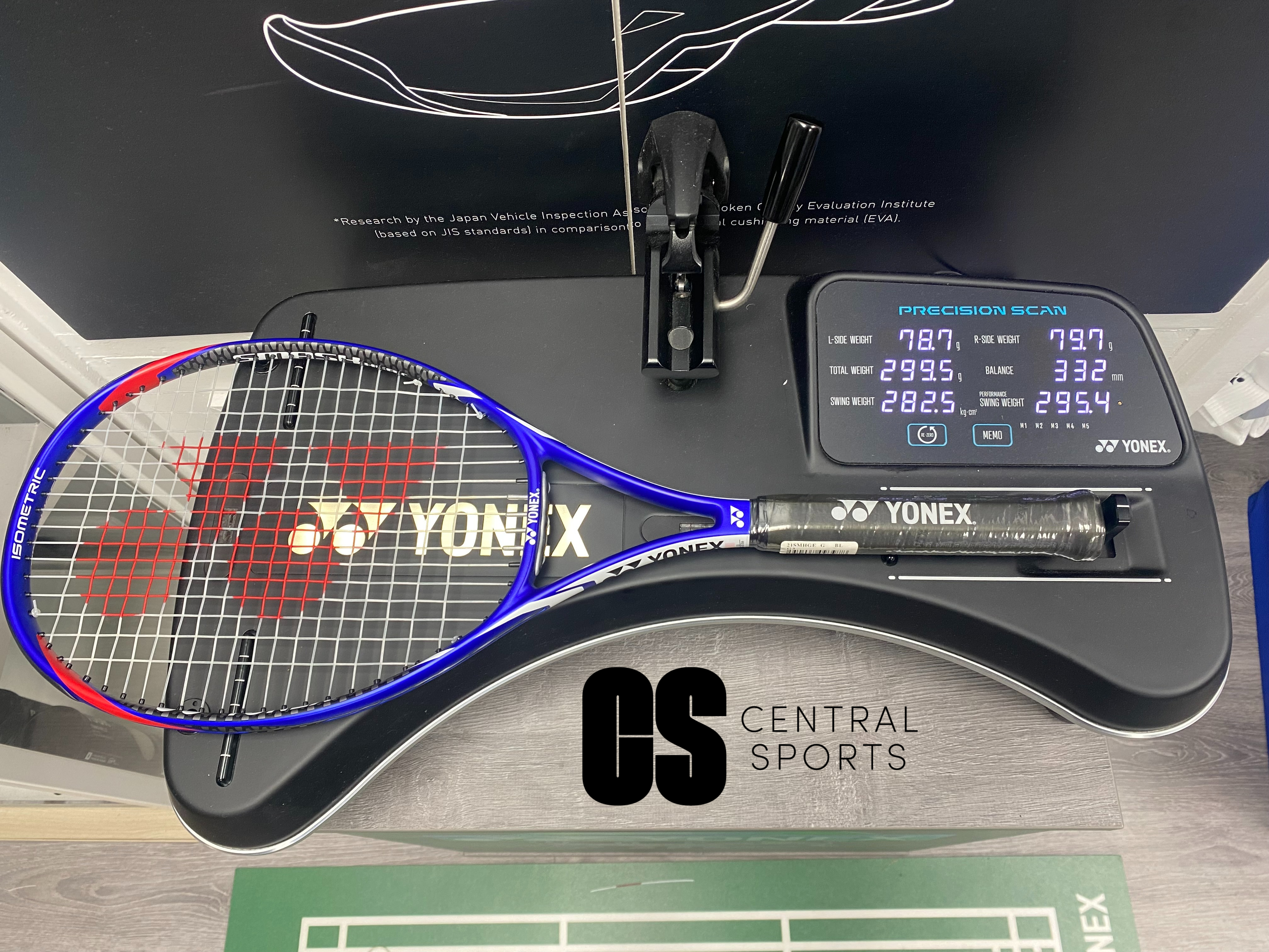 Yonex Smash Heat 102 290g Tennis Racket 2022 Blue Clearance Yonex