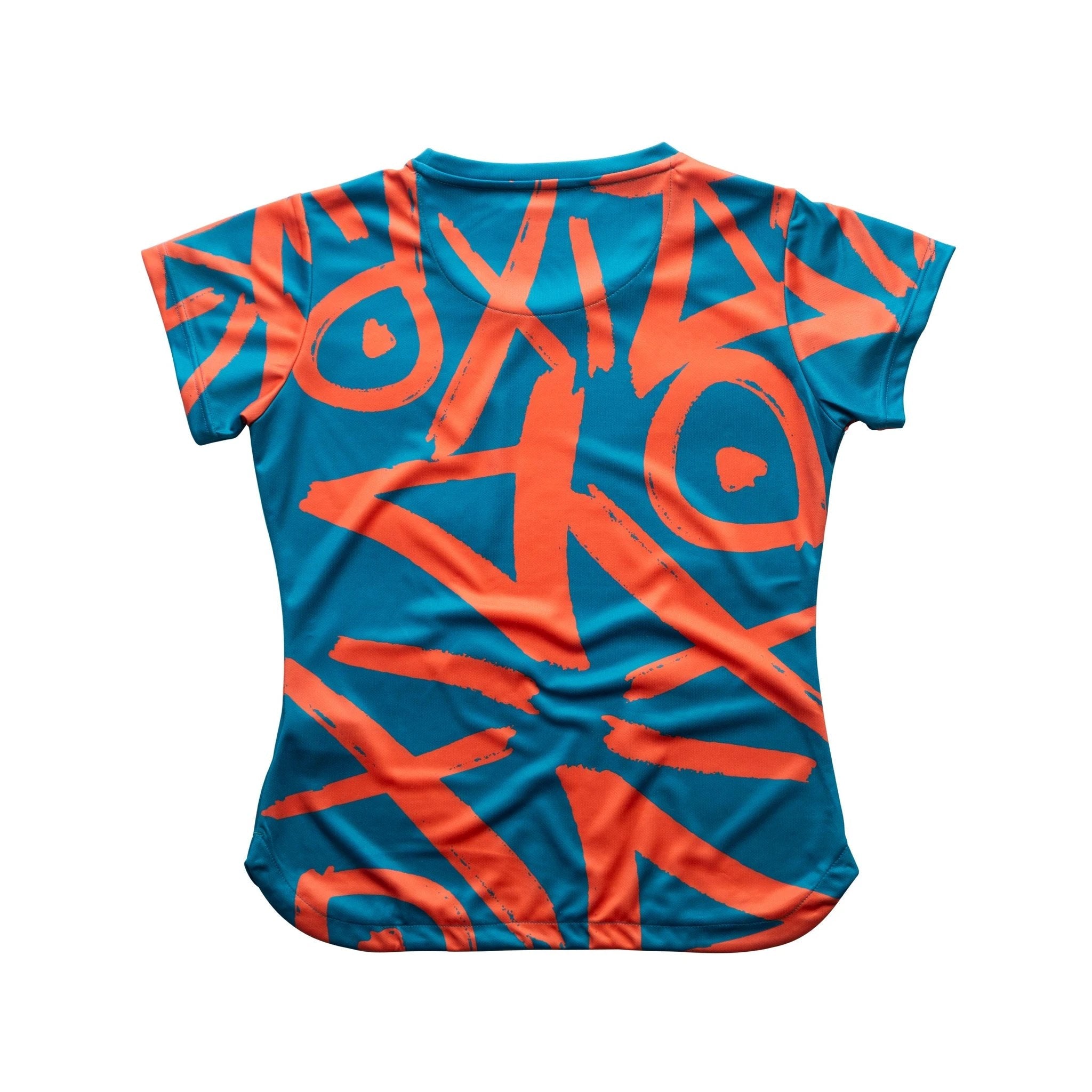 Aixo Tagged Womens T Shirt Teal T Shirt Aixo