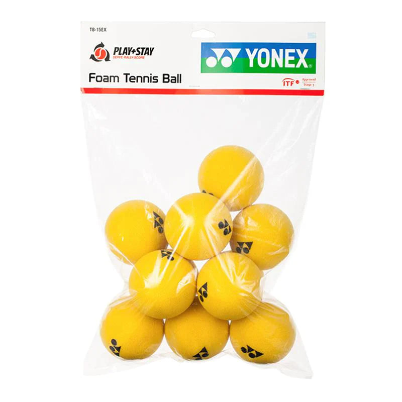 Yonex TB-15EX Foam Junior Tennis Balls (dozen) Tennis Balls Yonex