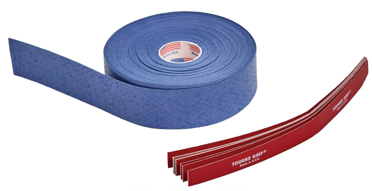 Tourna Grip DRY FEEL, Light Blue, back view