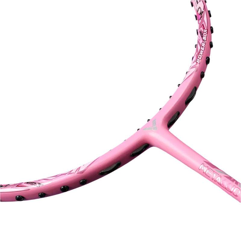 Victor Thruster K Ryuga Metallic LEE ZII JIA Badminton Racket, Pink, detail view